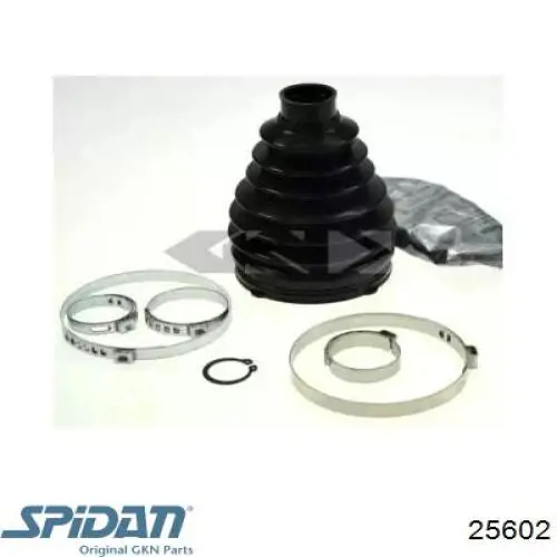Osłona przegubu homokinetycznego półosi przedniej zewnętrzna GKN-Spidan 25602 cena, od 19,16 USD