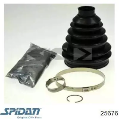 Osłona przegubu homokinetycznego półosi przedniej zewnętrzna GKN-Spidan 25676 cena, od 20,92 USD