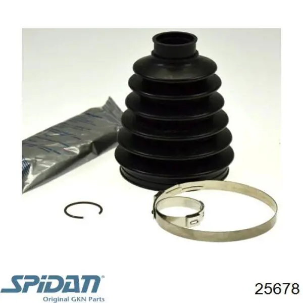 25678 GKN-Spidan Osłona przegubu homokinetycznego półosi przedniej zewnętrzna