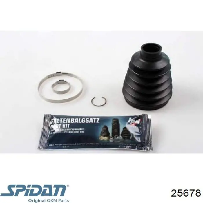 Osłona przegubu homokinetycznego półosi przedniej zewnętrzna GKN-Spidan 25678 cena, od 22,19 USD