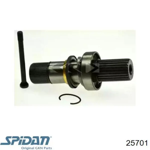 Do koszyka 25701 GKN-Spidan Wał napędowy półosi pośredni