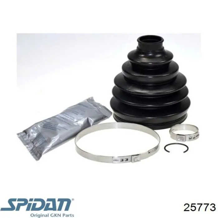 Osłona przegubu homokinetycznego półosi przedniej zewnętrzna GKN-Spidan 25773 cena, od 16,01 USD