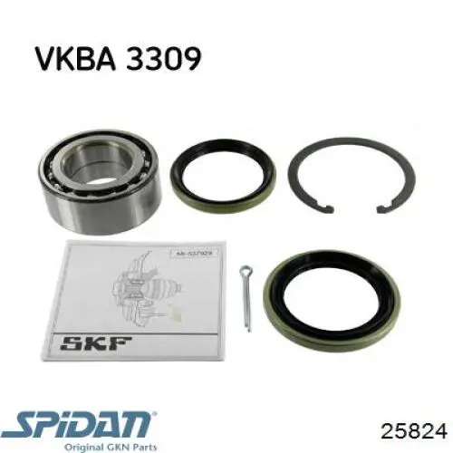 Osłona przegubu homokinetycznego półosi przedniej zewnętrzna GKN-Spidan 25824 cena, od 9,46 USD