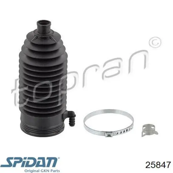 Do koszyka 25847 GKN-Spidan Osłona przegubu homokinetycznego półosi przedniej wewnętrzna
