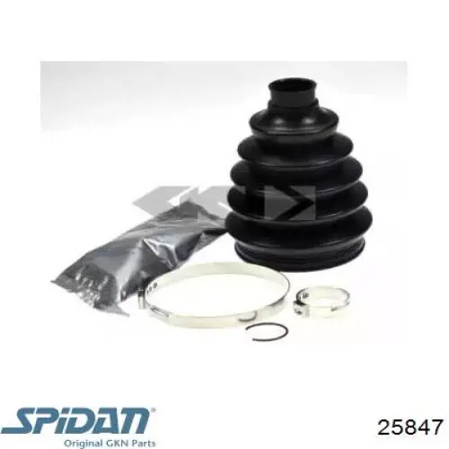 25847 GKN-Spidan Osłona przegubu homokinetycznego półosi przedniej wewnętrzna
