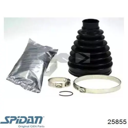 25855 GKN-Spidan Osłona przegubu homokinetycznego półosi przedniej zewnętrzna