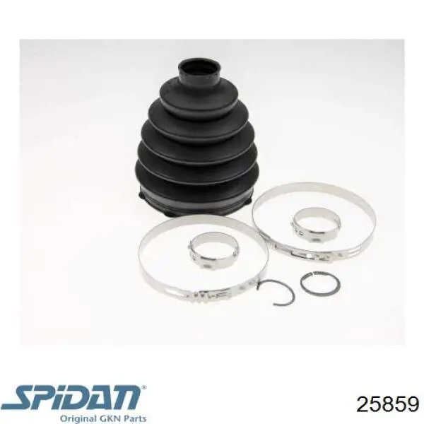 25859 GKN-Spidan Osłona przegubu homokinetycznego półosi przedniej zewnętrzna