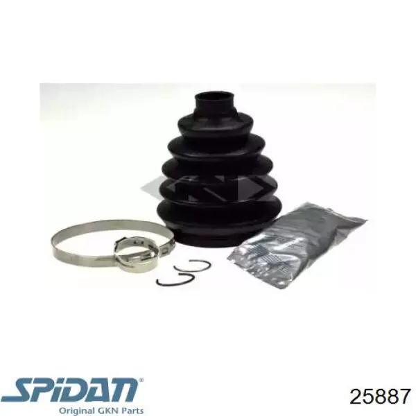 Osłona przegubu homokinetycznego półosi przedniej zewnętrzna GKN-Spidan 25887 cena, od 14,33 USD