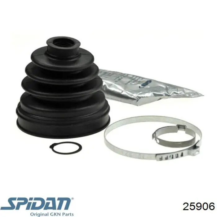 Do koszyka 306100 GKN-Spidan Osłona przegubu homokinetycznego półosi przedniej wewnętrzna