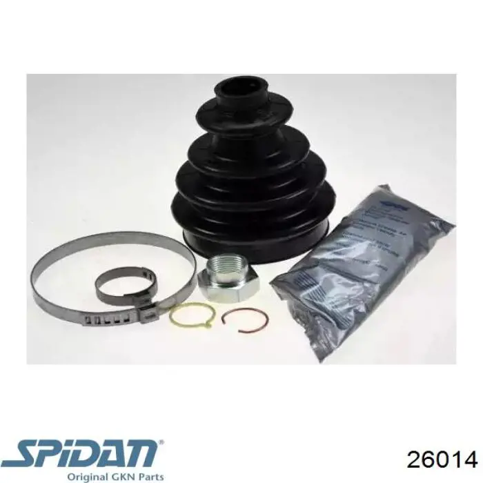 Osłona przegubu homokinetycznego półosi przedniej zewnętrzna GKN-Spidan 26014 cena, od 7,74 USD