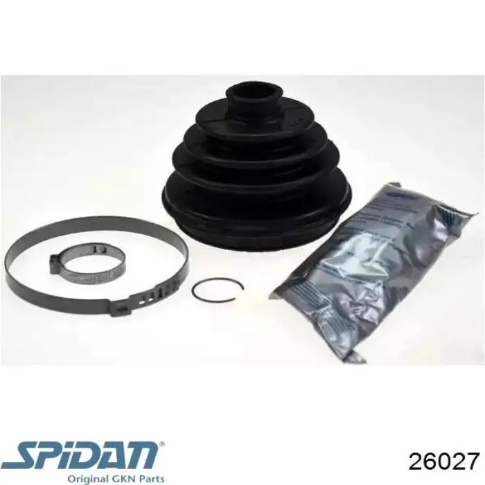 Osłona przegubu homokinetycznego półosi przedniej zewnętrzna GKN-Spidan 26027 cena, od 10,43 USD