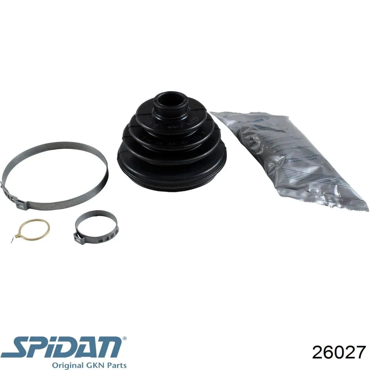 Do koszyka 26027 GKN-Spidan Osłona przegubu homokinetycznego półosi przedniej zewnętrzna