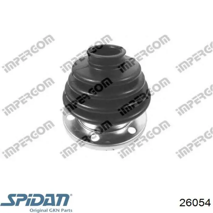 Do koszyka 26054 GKN-Spidan Osłona przegubu homokinetycznego półosi przedniej wewnętrzna