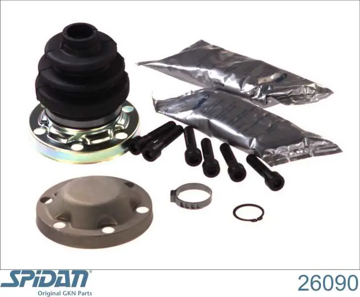 Osłona przegubu półosi tylnej zewnętrzna GKN-Spidan 26090 cena, od 9,42 USD
