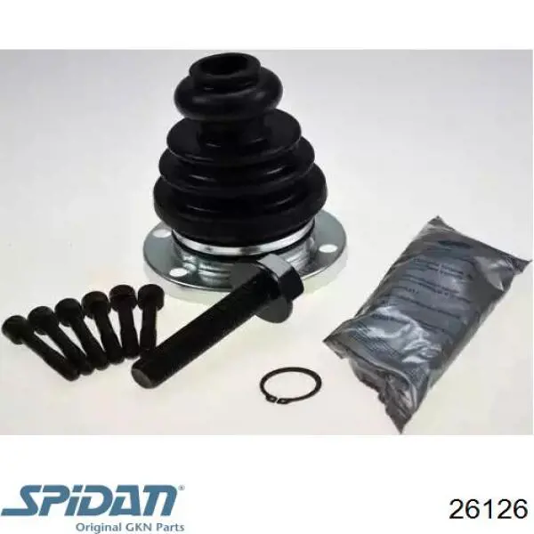 Osłona przegubu homokinetycznego półosi przedniej wewnętrzna GKN-Spidan 26126 cena, od 10,73 USD