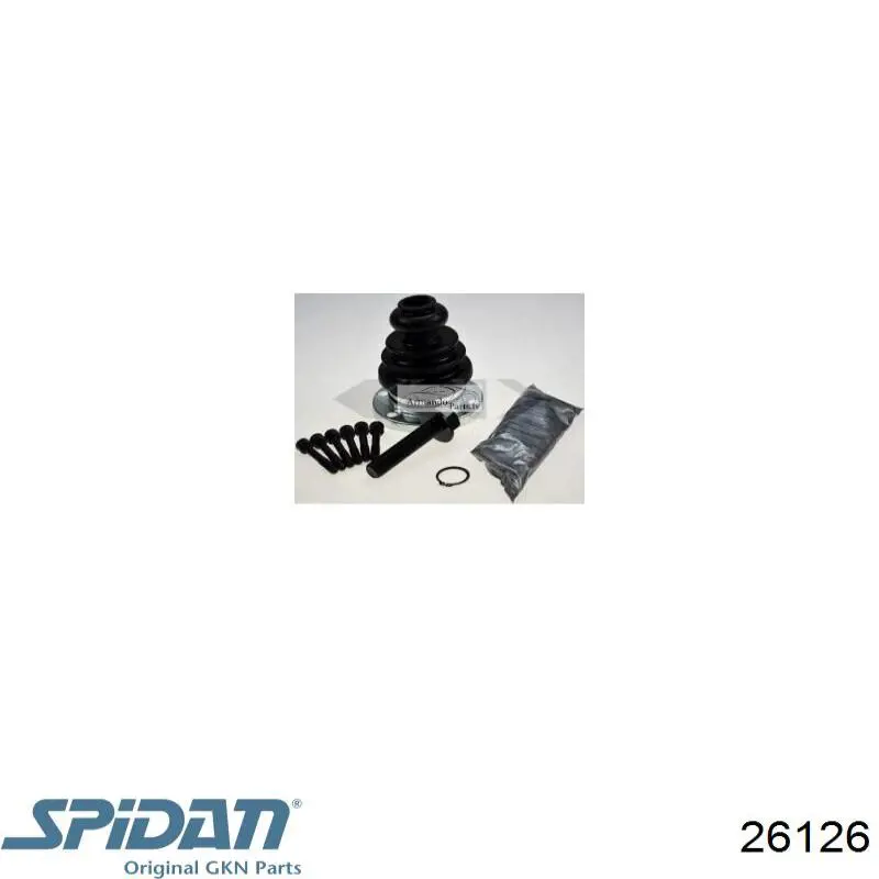 Do koszyka 26126 GKN-Spidan Osłona przegubu homokinetycznego półosi przedniej wewnętrzna