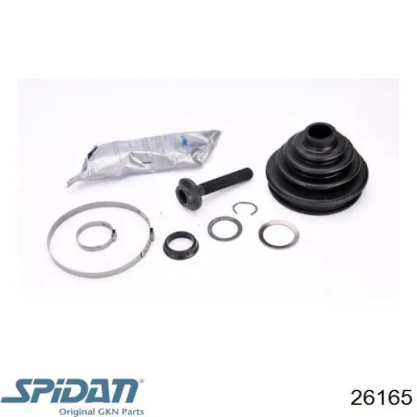 Do koszyka 26165 GKN-Spidan Osłona przegubu homokinetycznego półosi przedniej zewnętrzna