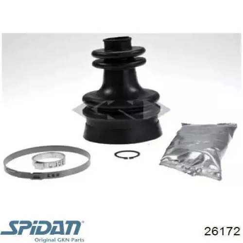 Osłona przegubu homokinetycznego półosi przedniej wewnętrzna GKN-Spidan 26172 cena, od 10,61 USD