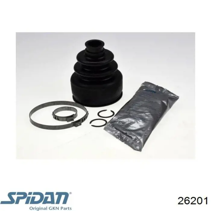 Osłona przegubu homokinetycznego półosi przedniej wewnętrzna GKN-Spidan 26201 cena, od 9,32 USD