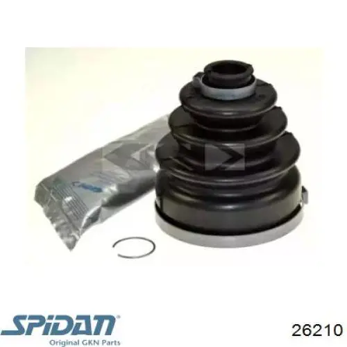 Osłona przegubu homokinetycznego półosi przedniej zewnętrzna GKN-Spidan 26210 cena, od 11,69 USD