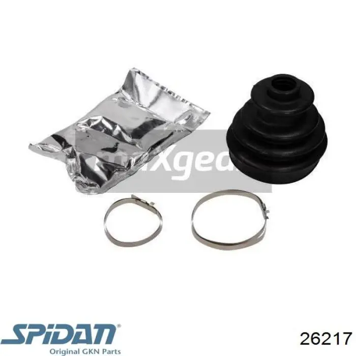 Do koszyka 26217 GKN-Spidan Osłona przegubu homokinetycznego półosi przedniej zewnętrzna
