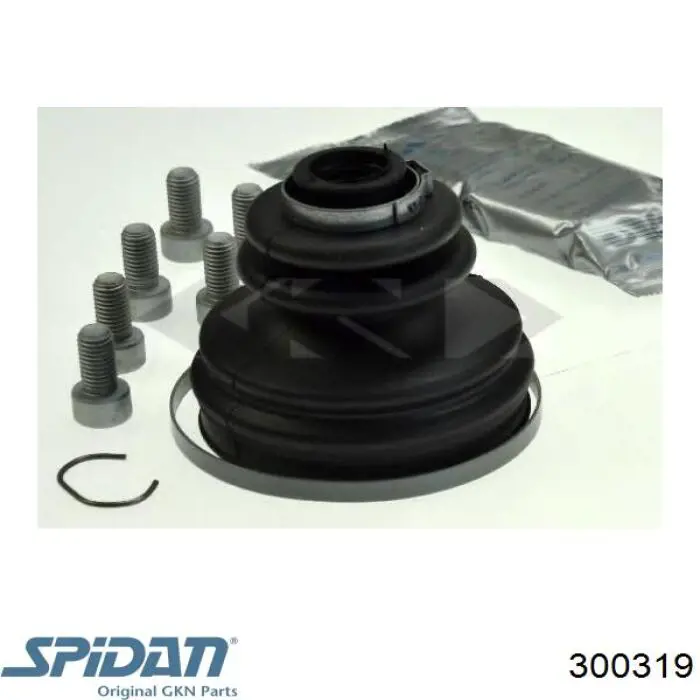 Osłona przegubu homokinetycznego półosi przedniej zewnętrzna 300319 GKN-Spidan
