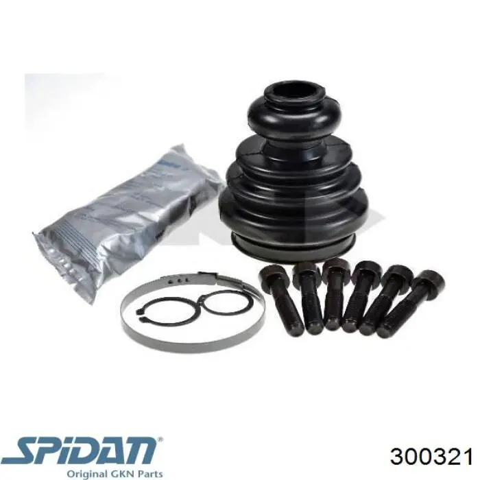 300321 GKN-Spidan Osłona przegubu homokinetycznego półosi przedniej zewnętrzna