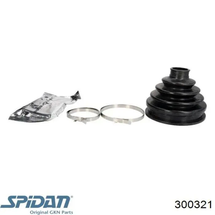 300321 GKN-Spidan Osłona przegubu homokinetycznego półosi przedniej zewnętrzna