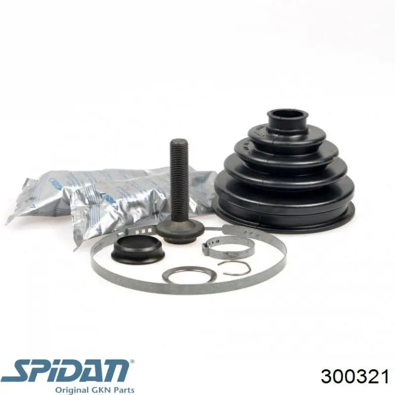 Osłona przegubu homokinetycznego półosi przedniej zewnętrzna 300321 GKN-Spidan