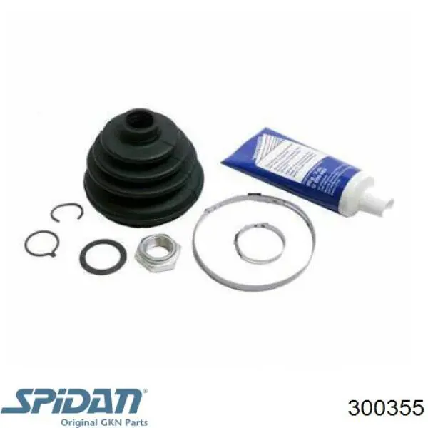 300355 GKN-Spidan Osłona przegubu homokinetycznego półosi przedniej zewnętrzna