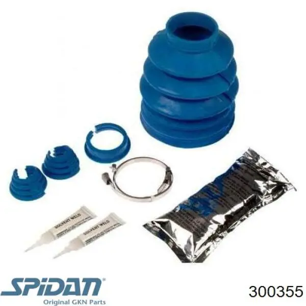 Osłona przegubu homokinetycznego półosi przedniej zewnętrzna GKN-Spidan 300355 cena, od 8,29 USD