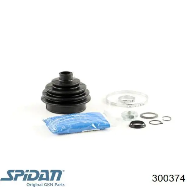 300374 GKN-Spidan Osłona przegubu homokinetycznego półosi przedniej zewnętrzna