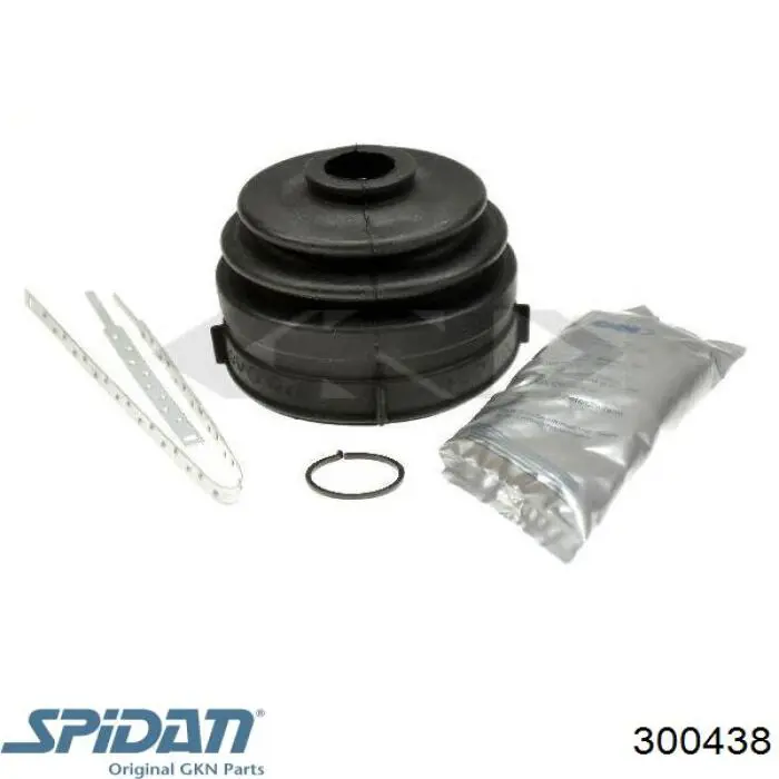 Do koszyka 300438 GKN-Spidan Osłona przegubu homokinetycznego półosi przedniej zewnętrzna
