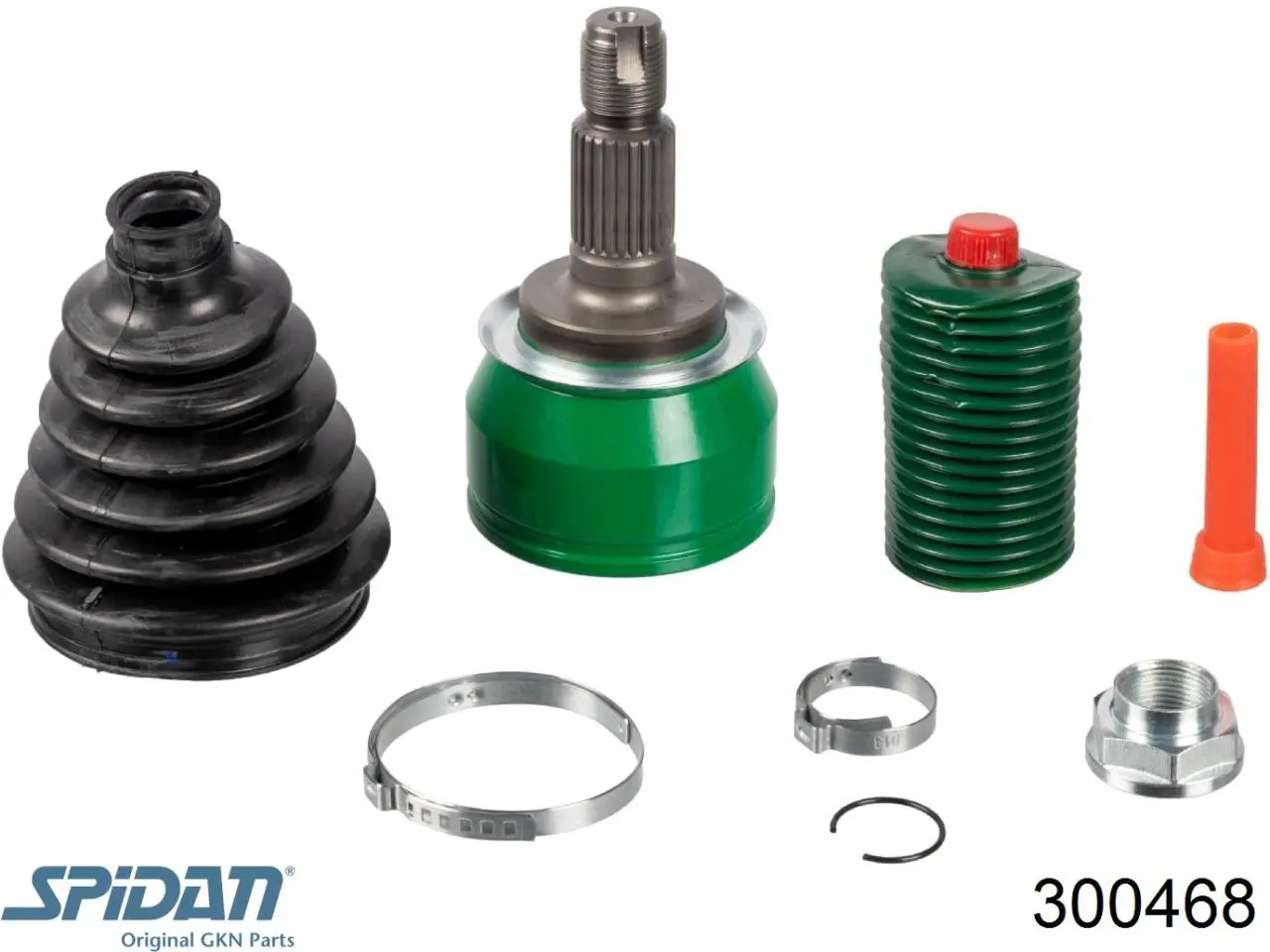 Osłona przegubu homokinetycznego półosi przedniej wewnętrzna 300468 GKN-Spidan