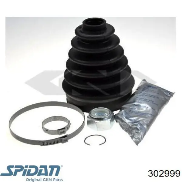 Osłona przegubu homokinetycznego półosi przedniej zewnętrzna 302999 GKN-Spidan