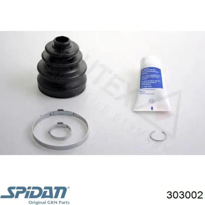 303002 GKN-Spidan Osłona przegubu homokinetycznego półosi przedniej zewnętrzna