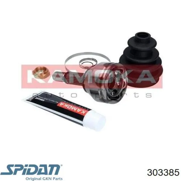 Przegub homokinetyczny przedni zewnętrzny 303385 GKN-Spidan