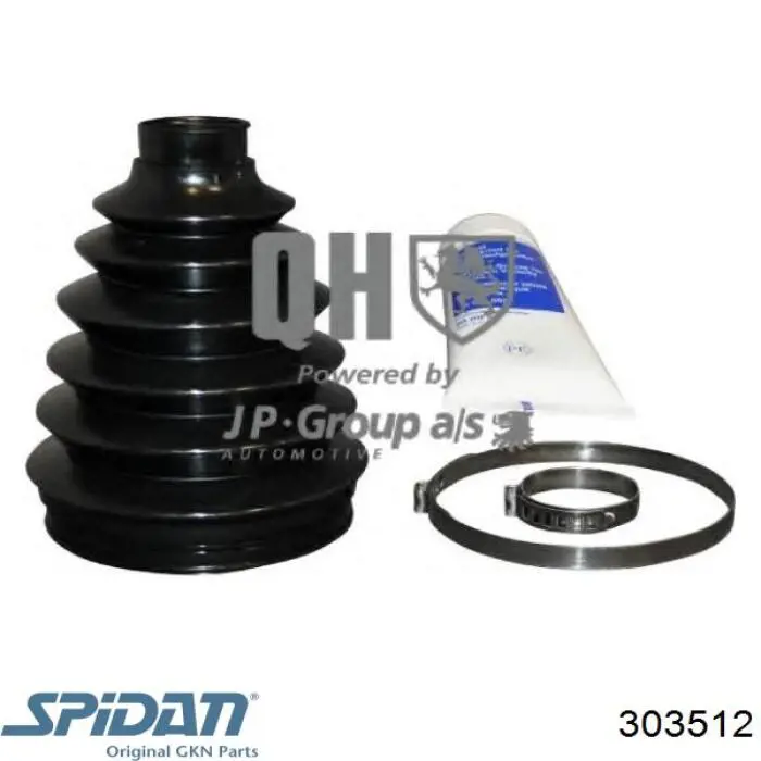 Osłona przegubu homokinetycznego półosi przedniej zewnętrzna GKN-Spidan 303512 cena, od 15,09 USD
