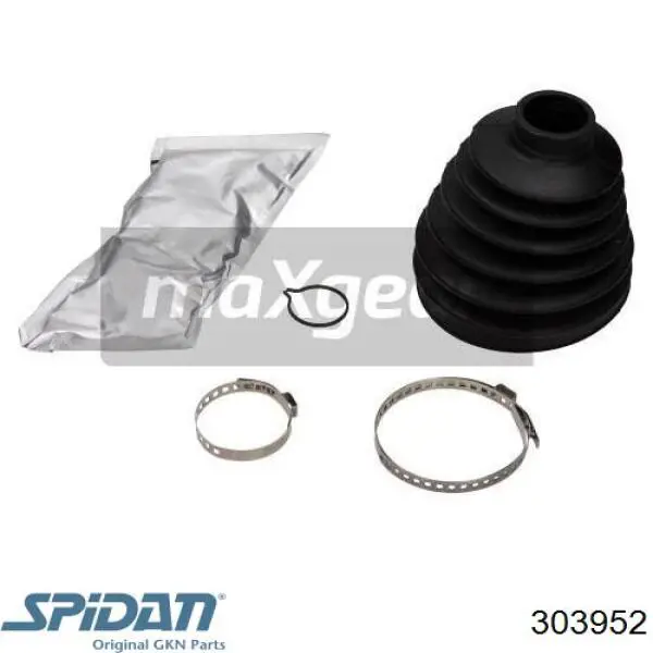 Osłona przegubu homokinetycznego półosi przedniej zewnętrzna GKN-Spidan 303952 cena, od 14,35 USD
