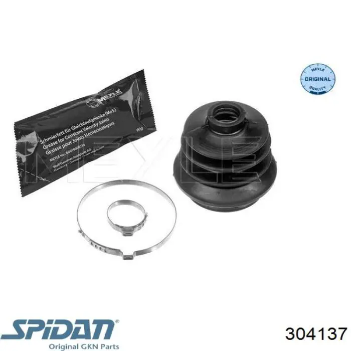 Osłona przegubu homokinetycznego półosi przedniej wewnętrzna GKN-Spidan 304137 cena, od 10,90 USD