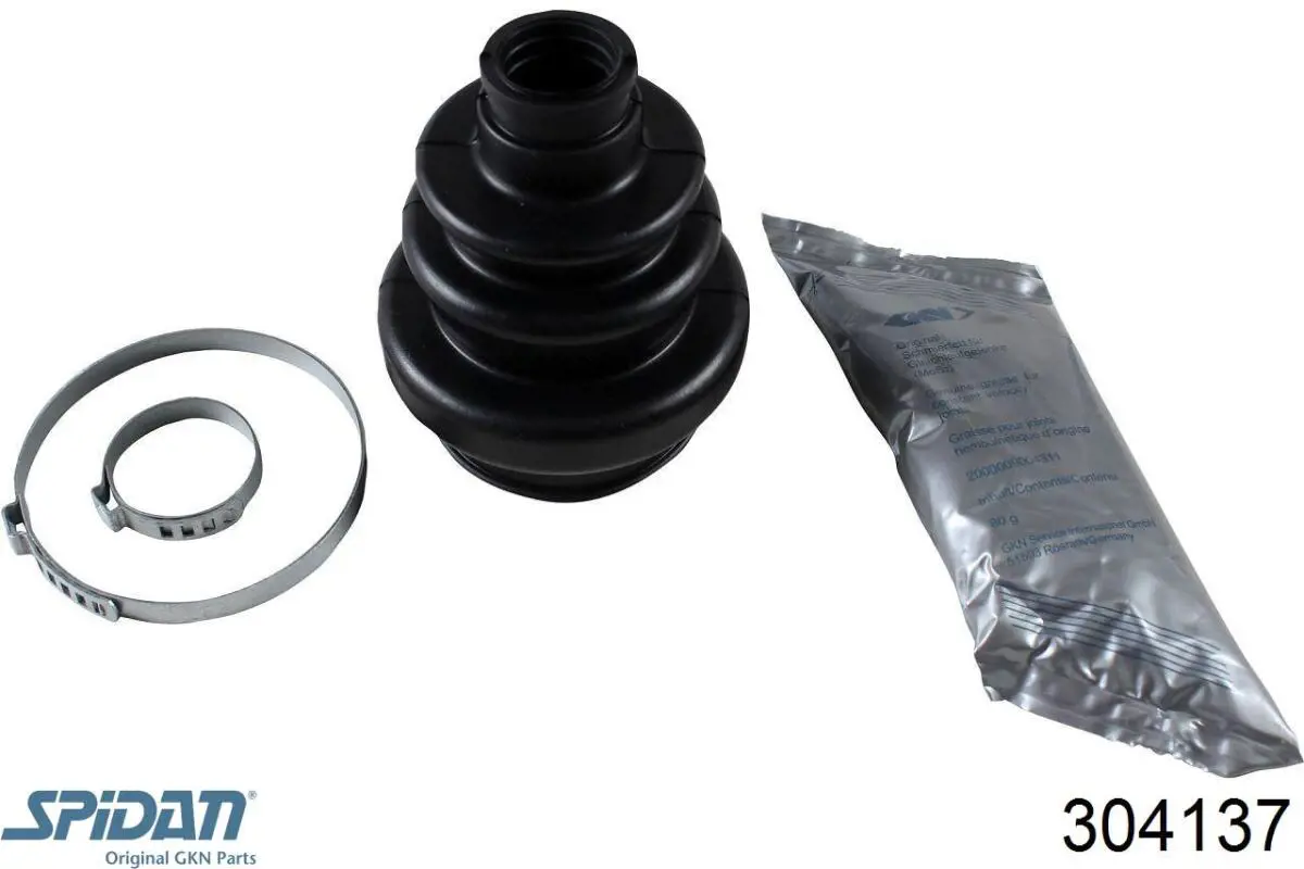 304137 GKN-Spidan Osłona przegubu homokinetycznego półosi przedniej wewnętrzna