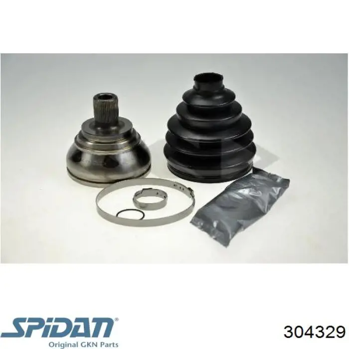 304329 GKN-Spidan Przegub homokinetyczny przedni zewnętrzny