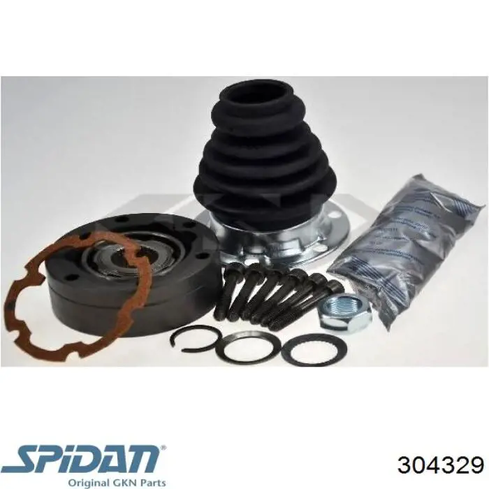 Do koszyka 304329 GKN-Spidan Przegub homokinetyczny przedni zewnętrzny