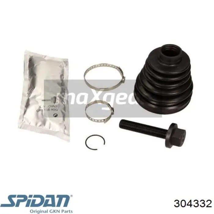 Osłona przegubu homokinetycznego półosi przedniej zewnętrzna GKN-Spidan 304332 cena, od 14,60 USD