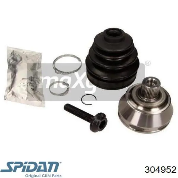 Przegub homokinetyczny przedni zewnętrzny GKN-Spidan 304952 cena, od 50,02 USD