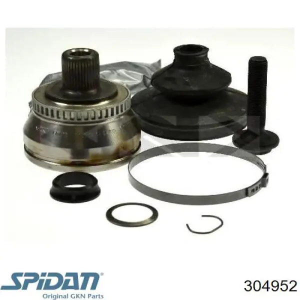 304952 GKN-Spidan Przegub homokinetyczny przedni zewnętrzny
