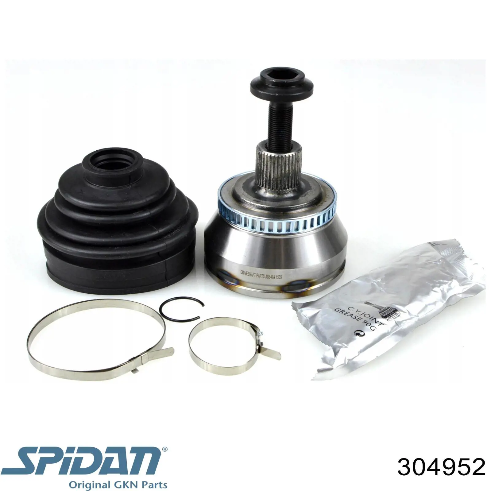 Przegub homokinetyczny przedni zewnętrzny GKN-Spidan 304952 cena, od 50,02 USD