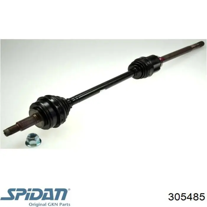 Półoś napędowa przednia prawa GKN-Spidan 305485 cena, od 136,86 USD