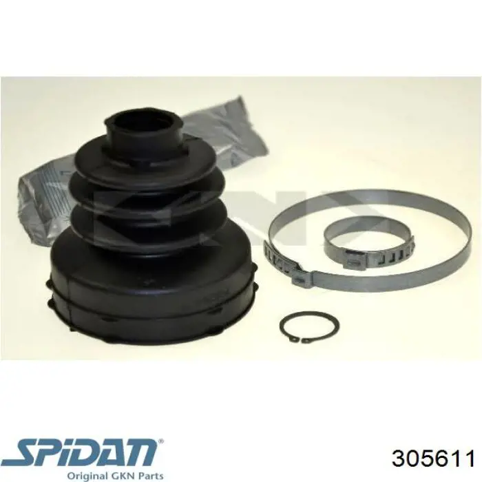 Do koszyka 305611 GKN-Spidan Osłona przegubu homokinetycznego półosi przedniej wewnętrzna