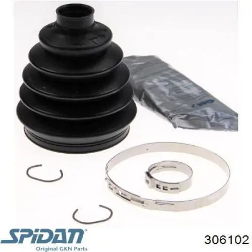 Osłona przegubu homokinetycznego półosi przedniej zewnętrzna GKN-Spidan 306102 cena, od 21,96 USD